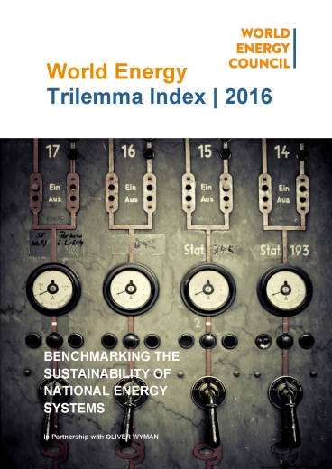 2016 Energy Trilemma Index: Benchmarking the sustainability of national energy systems