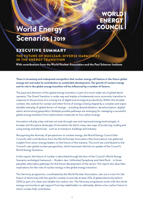 Nuclear World Energy Scenarios 2019 Executive Summary