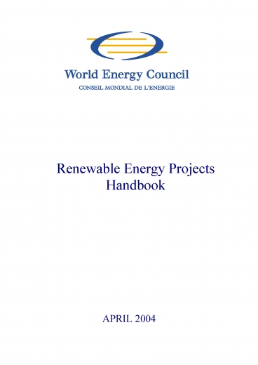 Renewable Energy Projects Handbook