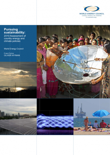 World Energy Trilemma 2010: Pursuing sustainability - Assessment of country energy and climate policies