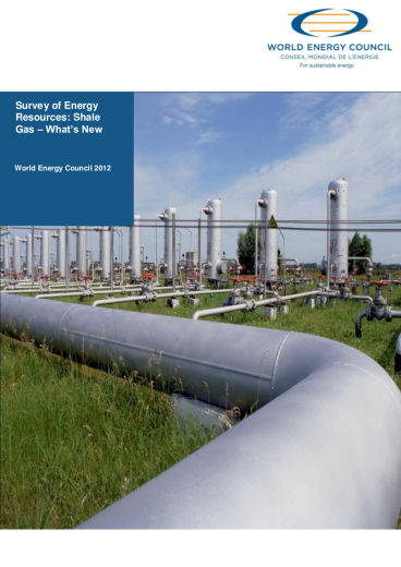 World Energy Resources: Shale Gas – What’s New