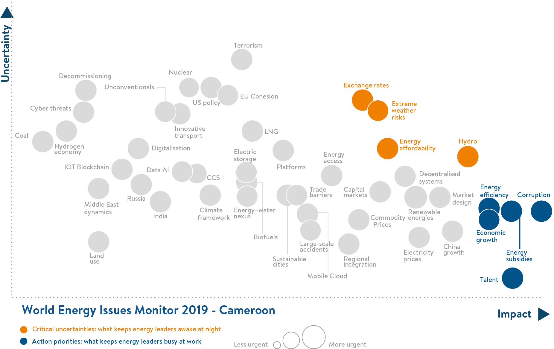 cameroon, critical uncertainties, action priorities