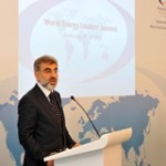 Taner Yildiz speaking at the WELS in Istanbul