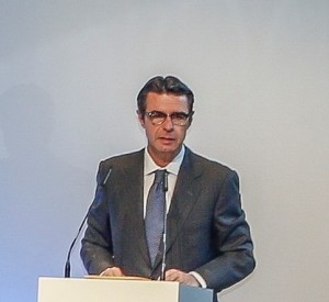 José Manuel Soria, the Spanish Minister of Industry, Energy and Tourism