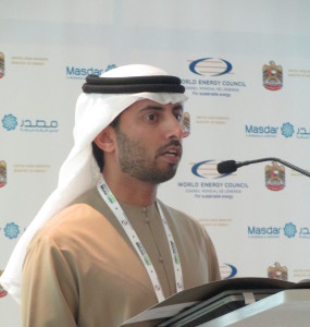 H.E. Suhail Al Mazourei, UAE energy minister, opens the World Energy Leaders’ Dialogue in Abu Dhabi