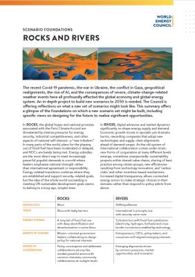 World Energy Scenario Foundations 2024 2-Page Summary