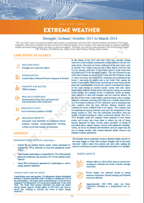 Drought, Iceland, 2013 - 2014