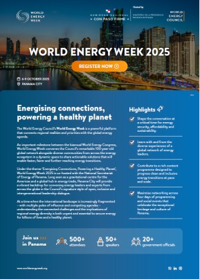 World Energy Week 2025 Brochure