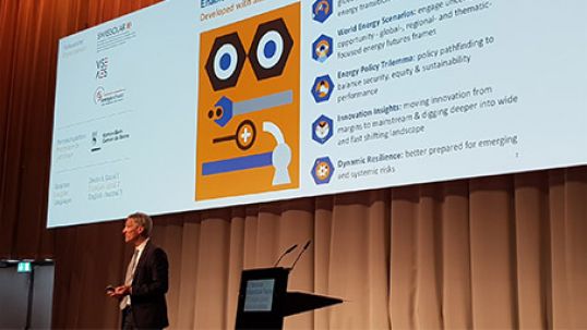 Christoph Frei at the 17th Photovoltaic Conference in Switzerland