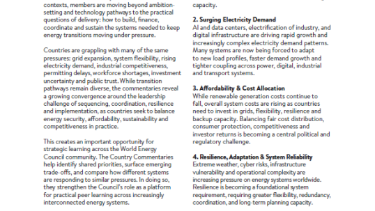 World Energy Issues Monitor 2026 - What Country Commentaries are Telling Us