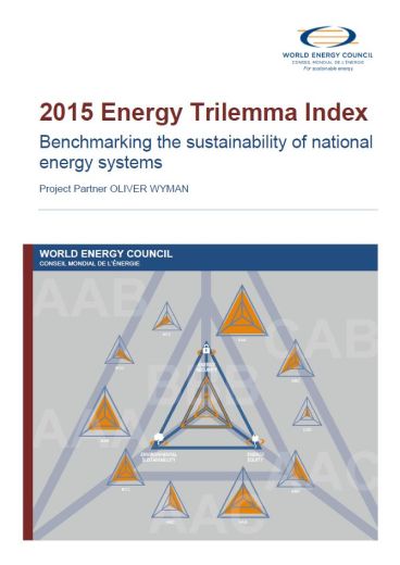 2015 Energy Trilemma Index: Benchmarking the sustainability of national energy systems