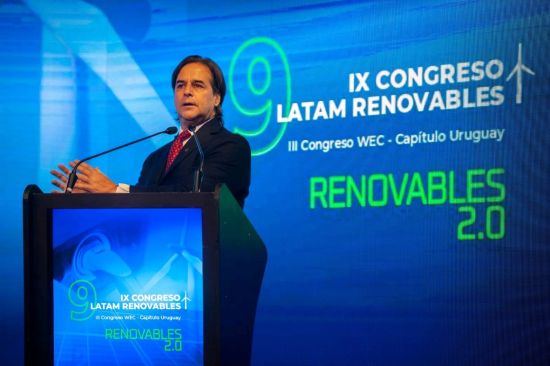 Luis Lacalle Pou, President of Uruguay - 9th Renewable Energy Congress LATAM