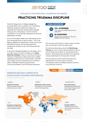 Practicing Trilemma Discipline – Regional Leadership Exchanges Highlights