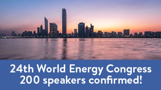 24th World Energy Congress: 200 speakers confirmed!