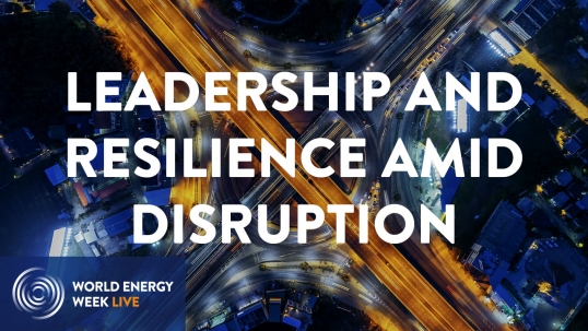 Global plenary: Leadership and resilience amid disruption