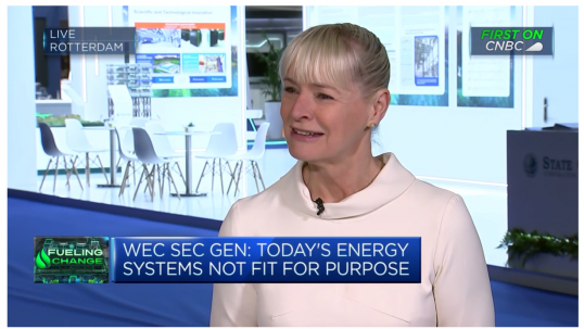 26th World Energy Congress: Dr Angela Wilkinson Interview with CNBC