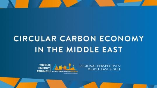 Circular carbon economy in the Middle East (Regional Perspectives: Middle East & Gulf)