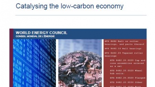 WEC Rules of Trade and Investment: Catalysing the low-carbon economy