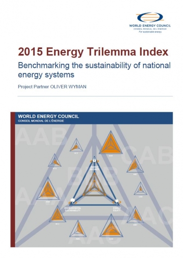 2015 Energy Trilemma Index: Benchmarking the sustainability of national energy systems