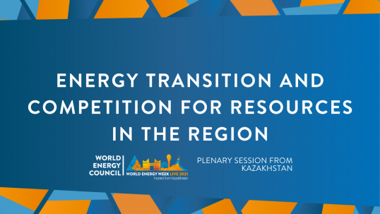 Energy transition and competition for resources in the region (Plenary session from Kazakhstan)
