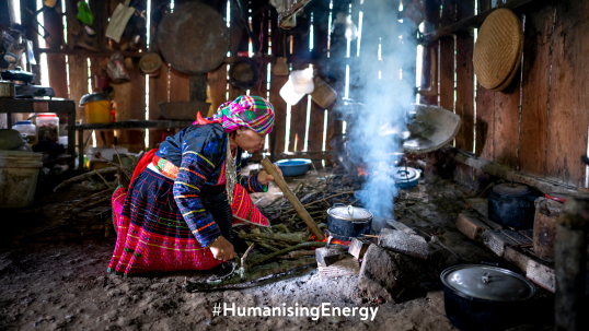 Humanise energy to deliver for peace, people and the planet