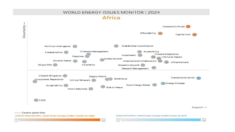World Energy Issues Monitor 2024 - Africa Map