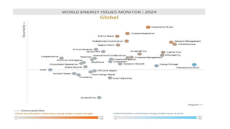 World Energy Issues Monitor 2024 - Global Map