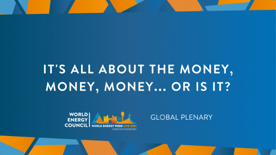 It’s all about the money, money, money…or is it? (Global plenary)