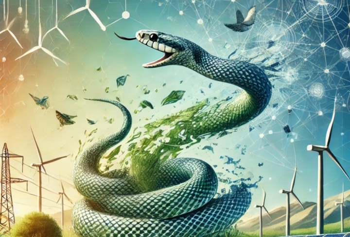 Blog: Shedding old skins: Snakey Reflections on Energy Additions and Transitions
