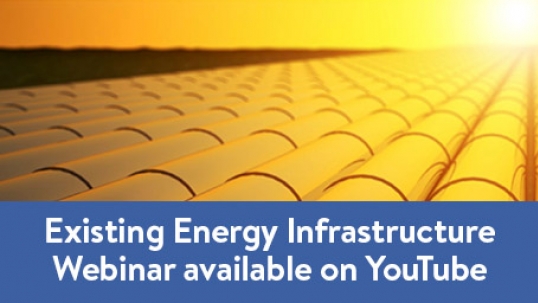 Webinar on Existing Energy Infrastructure hosted by the World Energy Council