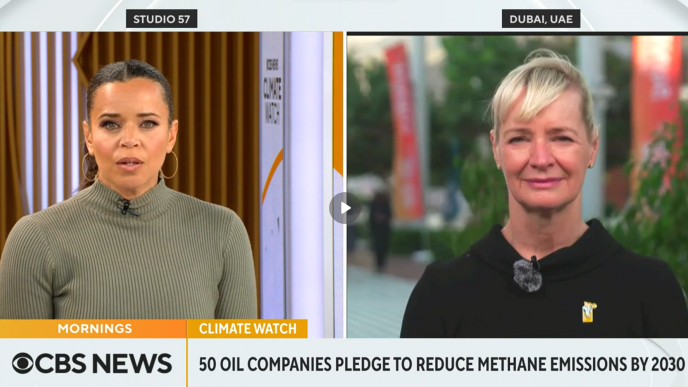 COP28: Dr Angela Wilkinson interview with CBS News - News & Views