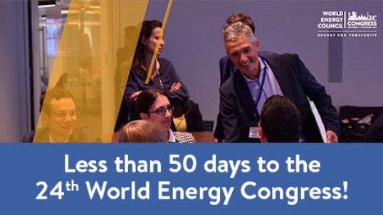 Less than 50 days until the 24th World Energy Congress starts!