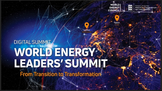 Press Release: Estonia to Host World Energy Leaders’ Summit 2021